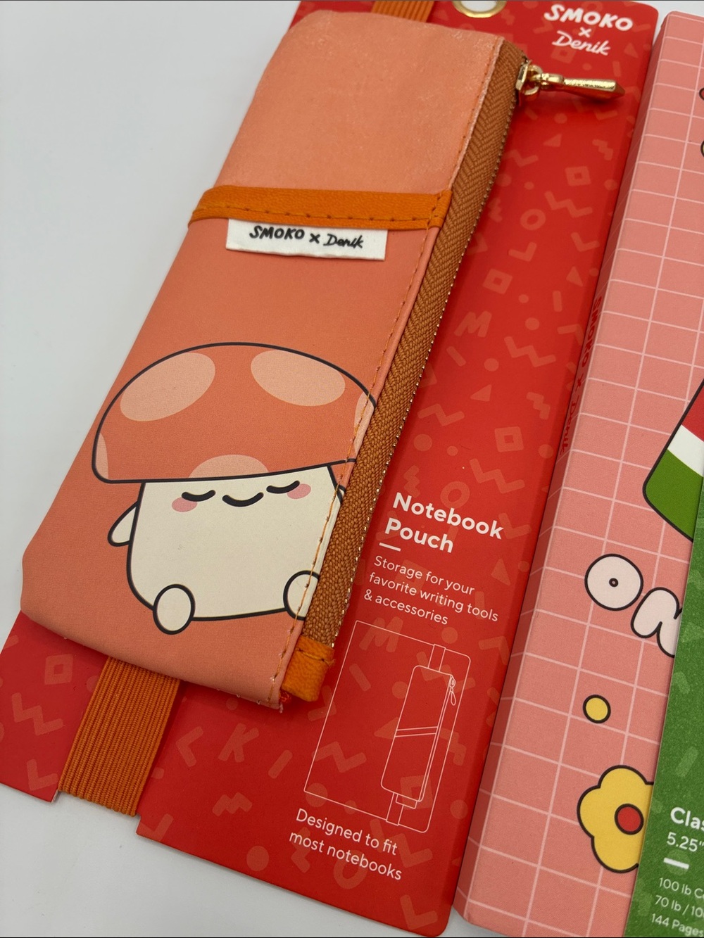Pink Watermelon & Mushroom Notebook Set - Picture 2 of 9